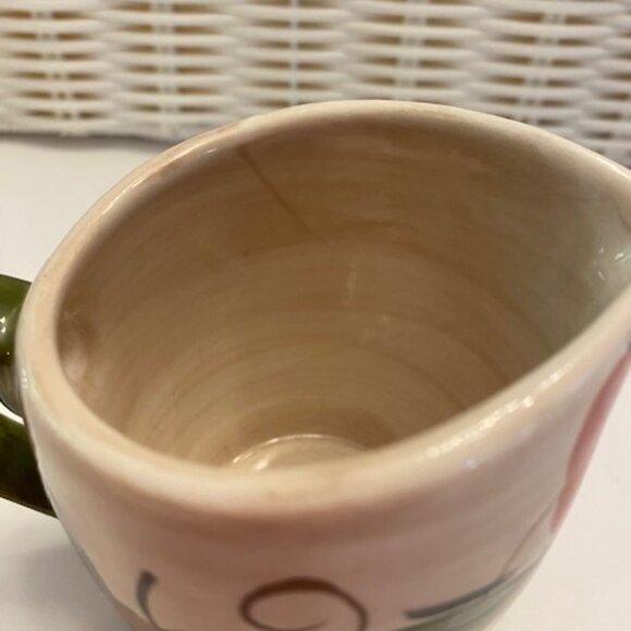 Tabletops Gallery Grappa Hand Painted Fruit Small pitcher creamer - Picture 4 of 6